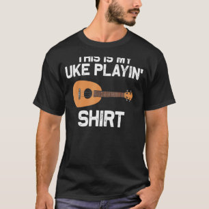 Ukulele For Men Women Hawaiian Instrument Player T-Shirt