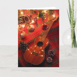 Ukulele Holiday Card