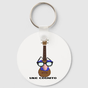 Ukulele Incognito Key Ring
