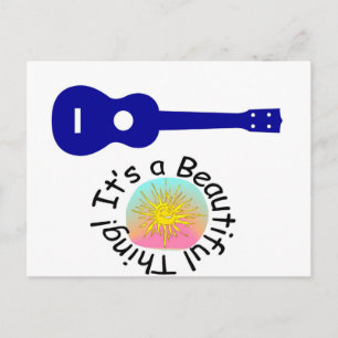 Ukulele: It's a Beautiful Thing Postcard