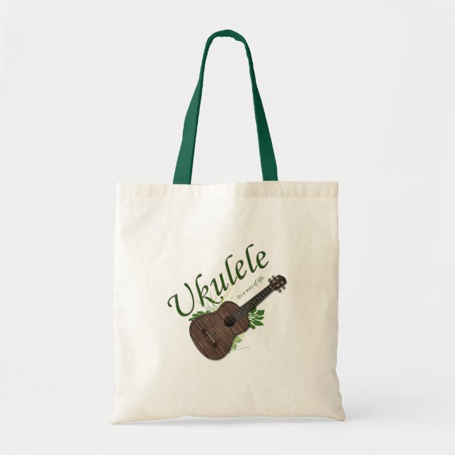 Ukulele-Its a way of life Tote 2 Bag (Front)
