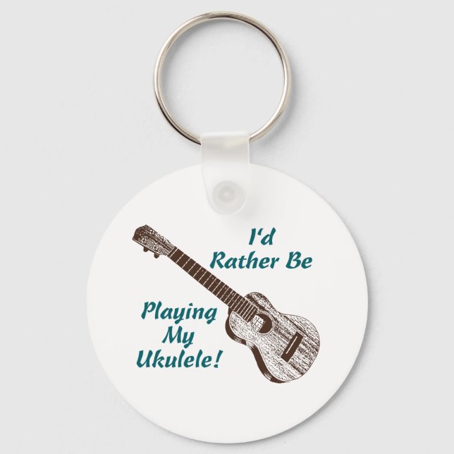 Ukulele Key Ring (Front)