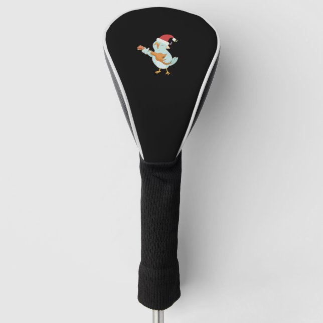 Ukulele Merry Christmas   Golf Head Cover (Front)