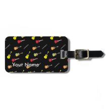 Ukulele Pattern Custom Name Musical