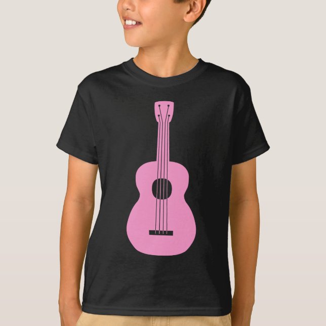 Ukulele - Pink T-Shirt (Front)