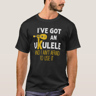 Ukulele Player Guitar Hawaiian Music Players Music T-Shirt