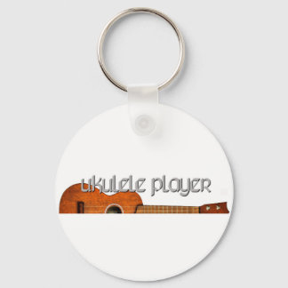 Ukulele Player Magazine Logo Key Ring