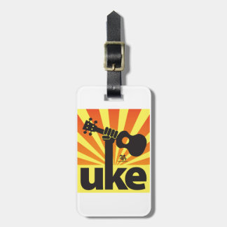 Ukulele Power Luggage Tag