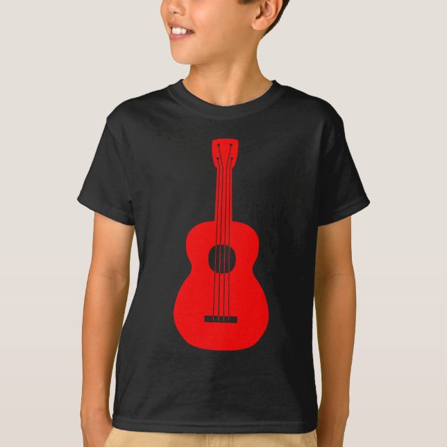 Ukulele - Red T-Shirt (Front)