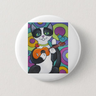 Ukulele Serenade 6 Cm Round Badge