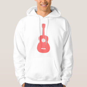 Ukulele - Tropical Pink Hoodie