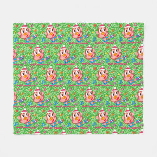 Ukulele Ukkiy Fleece Blanket