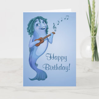 Ukulelefish Greeting Card