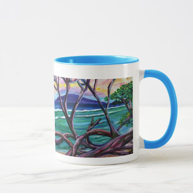 Ukumehame mug- Trees at Thousand peaks Mug (Right)