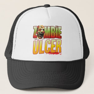 Ulcer Zombie Head Trucker Hat