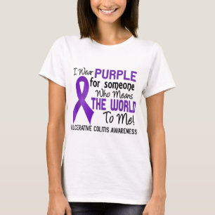 Ulcerative Colitis Means World To Me 2 T-Shirt
