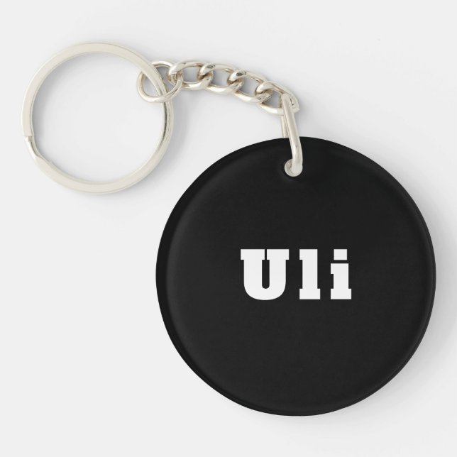 Uli Key Ring (Front)