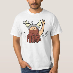 Ullr Fest rock on viking humour tee