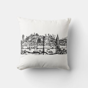 Ulm town in Baden-Württemberg in Germany Cushion