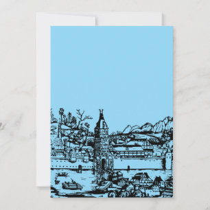 Ulm town in Baden-Württemberg in Germany Invitation