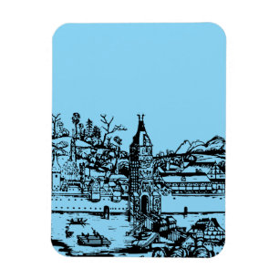 Ulm town in Baden-Württemberg in Germany Magnet