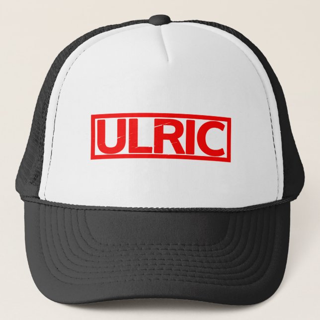 Ulric Stamp Trucker Hat (Front)