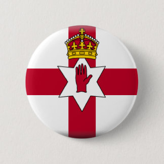 Ulster Flag 6 Cm Round Badge