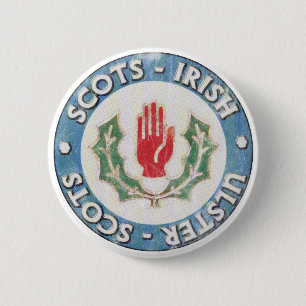 Ulster-Scots / Scots-Irish 6 Cm Round Badge
