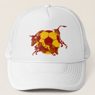 Ulta hot Spanish Running of the bulls soccer spain Trucker Hat