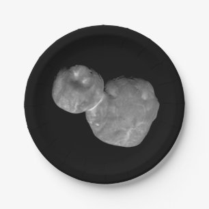 Ultima Thule Arrokoth Kuiper Belt Object Paper Plate