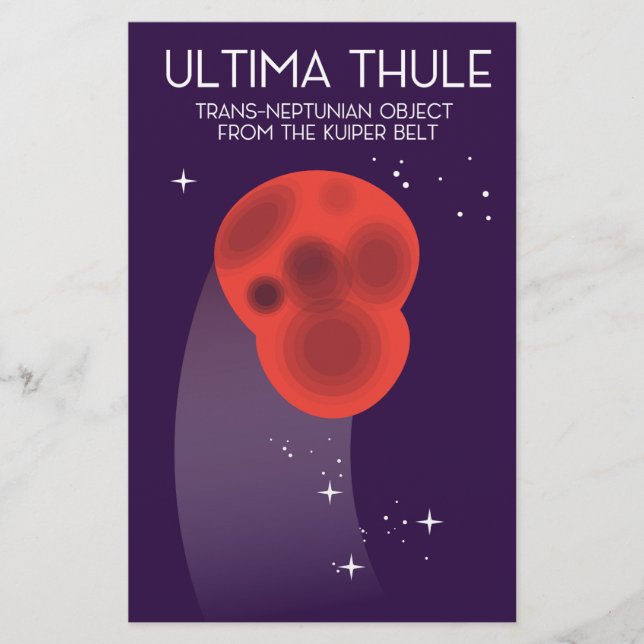 Ultima Thule Keiper Belt space art (Front)