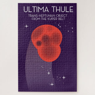 Ultima Thule Keiper Belt space art Jigsaw Puzzle