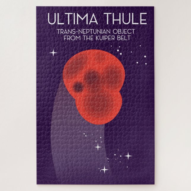 Ultima Thule Keiper Belt space art Jigsaw Puzzle (Vertical)