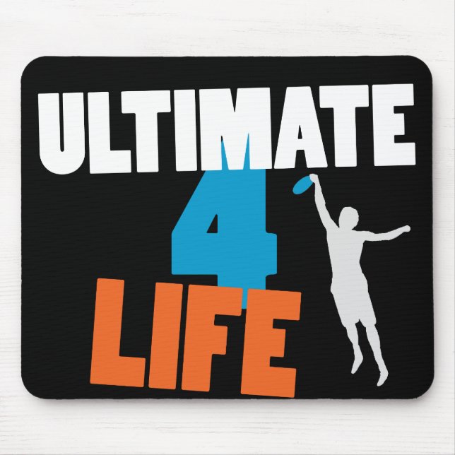 Ultimate 4 Life (dark) Mousepad (Front)