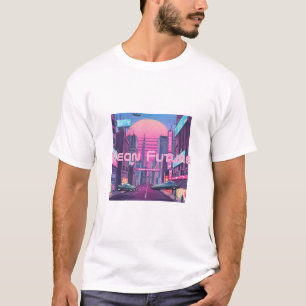 Ultimate 80s Retro Future T Shirt - Synthwave Neon