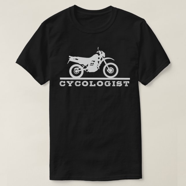 Ultimate Adventure Ride Cycologist Dr650 Premium  T-Shirt (Design Front)