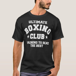 ULTIMATE BOXING CLUB, BOXING T SHIRT, BOXING TRAIN T-Shirt