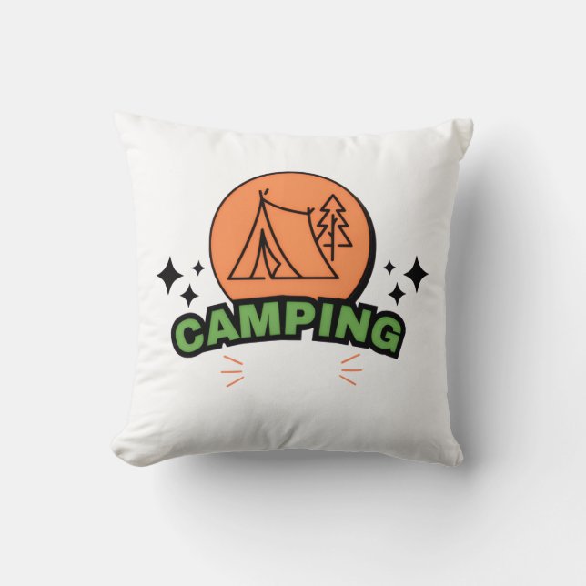 Ultimate Camping Adventure | Nature Escape & Outdo Cushion (Front)