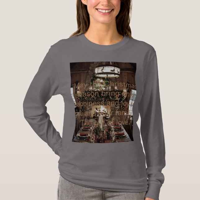  Ultimate Comfort with Our Basic Long Sleeve T-Shi T-Shirt (Front)