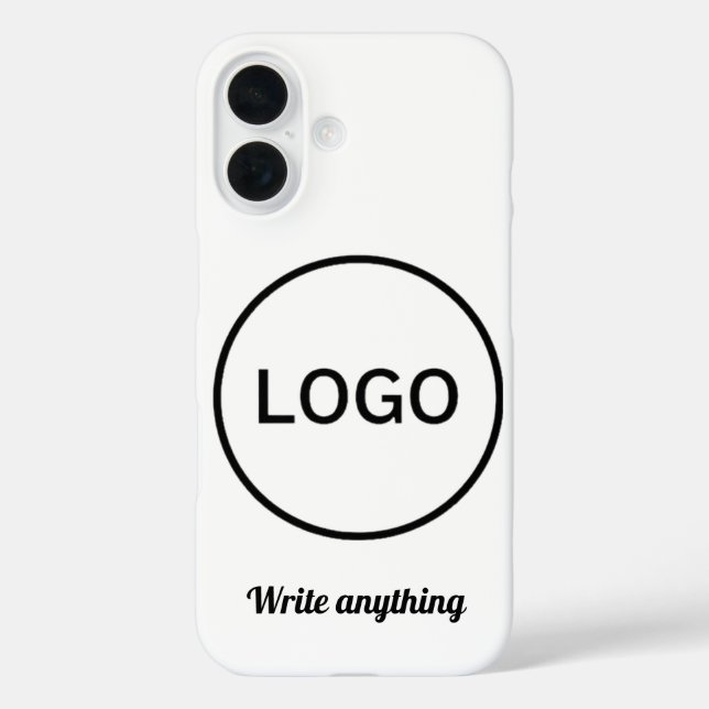 Ultimate Custom Logo Phone Case – Personalised  (Back)
