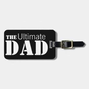 Ultimate Dad Personalised Luggage Tag