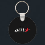Ultimate Disc Flying Evolution Friskee Sports Play Key Ring<br><div class="desc">Ultimate Disc Flying Evolution Friskee Sports Player Gift</div>