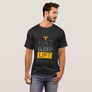 Ultimate Fitness Mantra Tee - Eat Sleep Lift