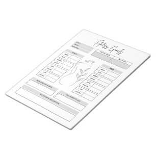 Ultimate Fitness Tracker Template Notepad