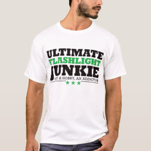 Ultimate Flashlight Junkie - Green T-Shirt