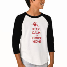 Ultimate Frisbee Apparel-Keep Calm and Force Home