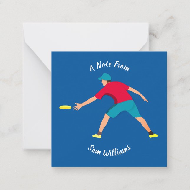 Ultimate Frisbee Card (Front)