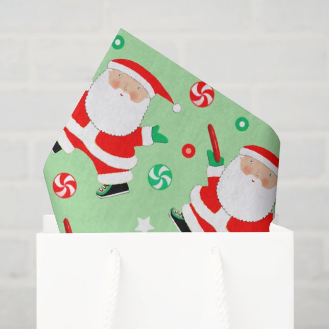 Ultimate Frisbee Christmas Holiday Gift Tissue Paper (Gift Bag)