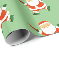 Ultimate Frisbee Christmas Wrapping Paper