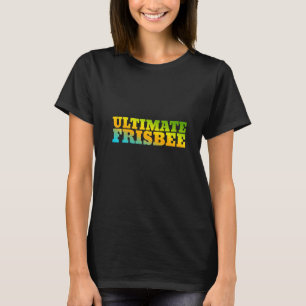 Ultimate Frisbee Designed With Nature Colours T-Shirt
